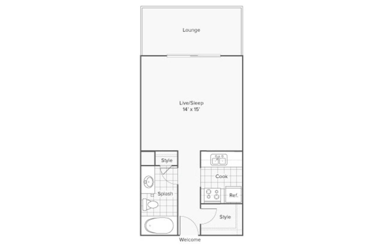 Studio In The Heart Of Memphis Apartment Exterior photo
